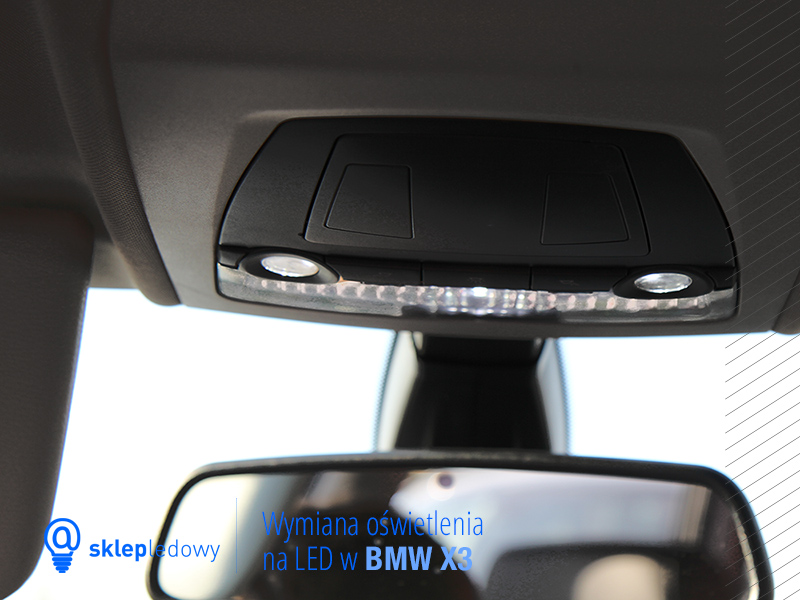 panel przod bmw led x3 f25